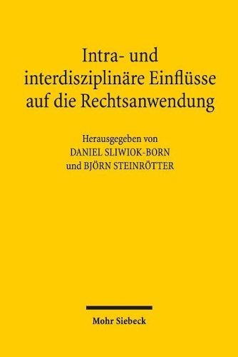 Cover image for Intra- und interdisziplinare Einflusse auf die Rechtsanwendung