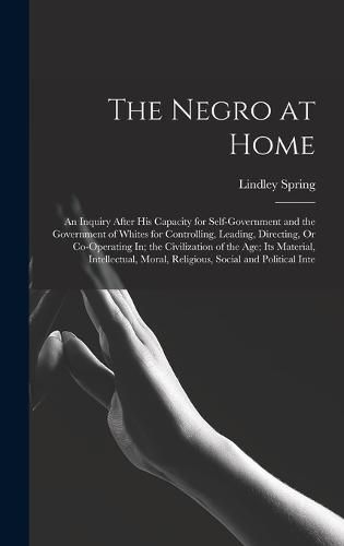 Cover image for The Negro at Home