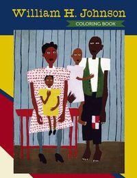 Cover image for William H Johnson Colouring Book