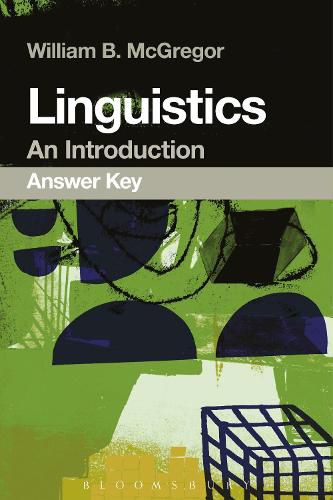 Cover image for Linguistics: An Introduction Answer Key