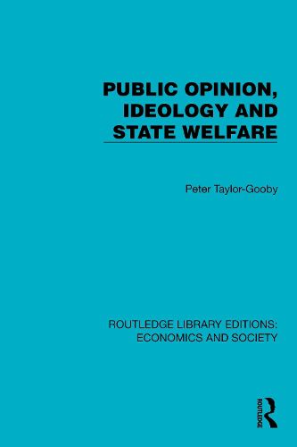 Cover image for Public Opinion, Ideology and State Welfare