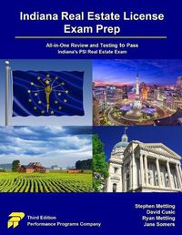 Cover image for Indiana Real Estate License Exam Prep