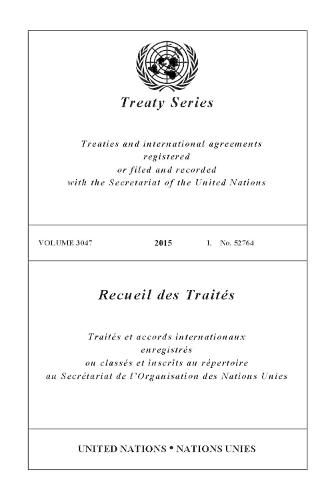 Treaty Series 3047 (English/French Edition)