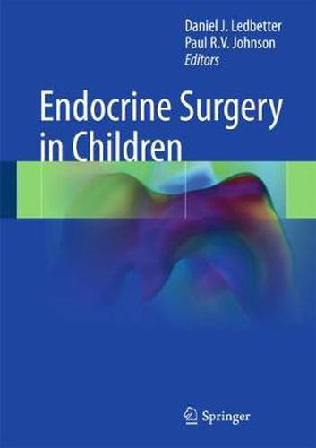 Cover image for Endocrine Surgery in Children