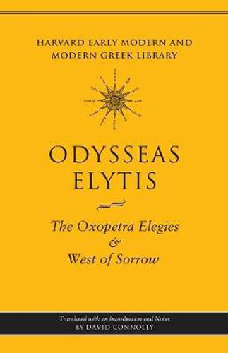 Cover image for The Oxopetra Elegies and West of Sorrow