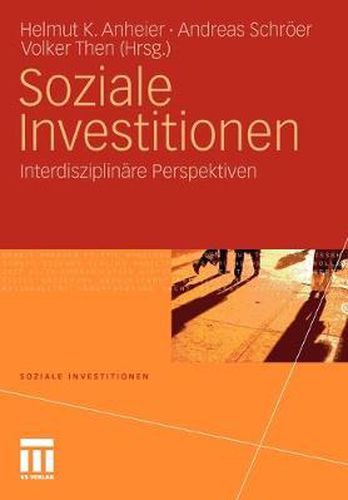 Cover image for Soziale Investitionen: Interdisziplinare Perspektiven