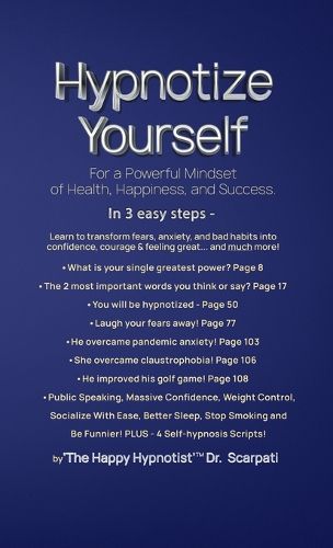 Cover image for Hypnotize Yourself for a Powerful Mindset of Health, Happiness, and Success