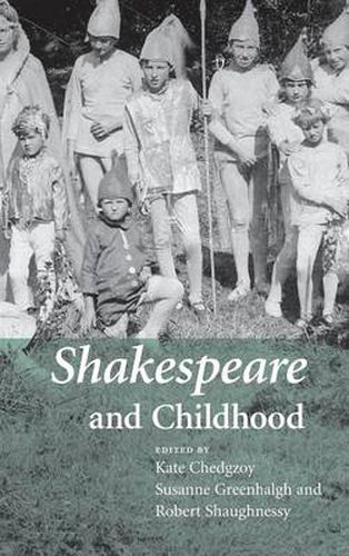 Cover image for Shakespeare and Childhood