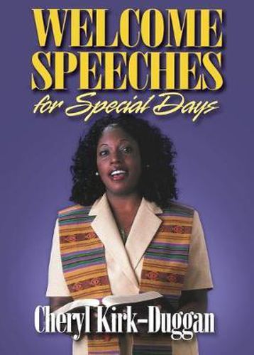 Cover image for Welcome Speeches for Special Days