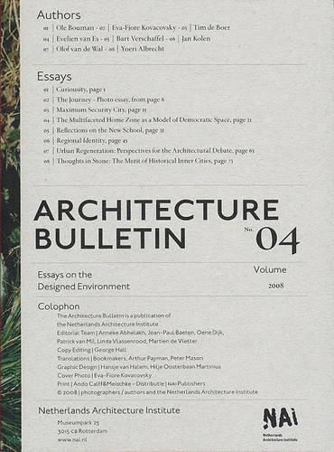 Architecture Bulletin: Essays on the Designed Environment