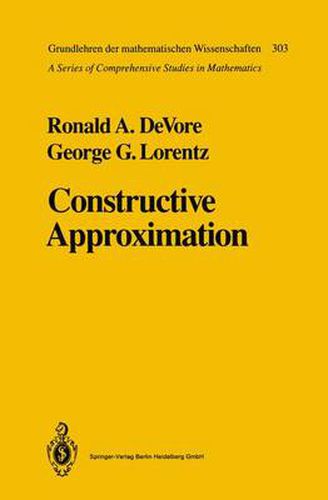 Cover image for Constructive Approximation