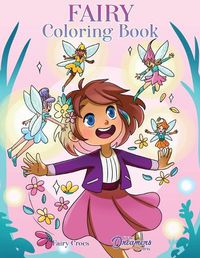 Cover image for Fairy Coloring Book: For Kids Ages 6-8, 9-12