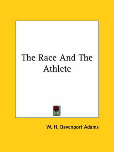 Cover image for The Race and the Athlete