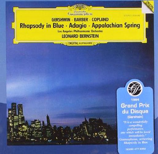 Cover image for Gershwin Rhapsody In Blue Barber Adagio Copland Appalachian Spring
