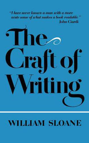 Cover image for The Craft of Writing