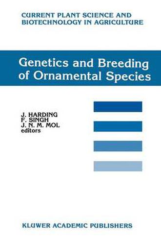 Cover image for Genetics and Breeding of Ornamental Species