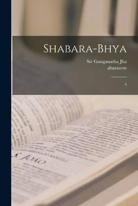 Cover image for Shabara-Bhya