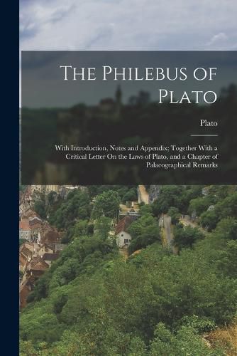 Cover image for The Philebus of Plato