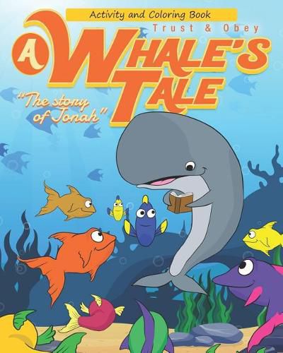 Cover image for A Whale's Tale Activity Book: The Story of Jonah