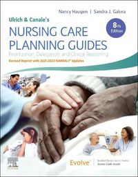 Cover image for Ulrich & Canale's Nursing Care Planning Guides, 8th Edition Revised Reprint with 2021-2023 NANDA-I (R) Updates