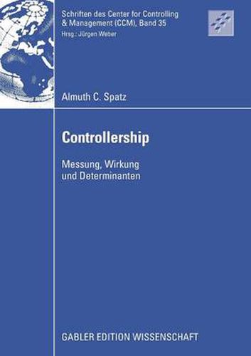 Cover image for Controllership: Messung, Wirkung Und Determinanten