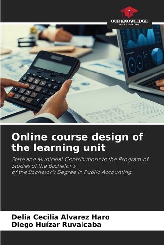 Online course design of the learning unit