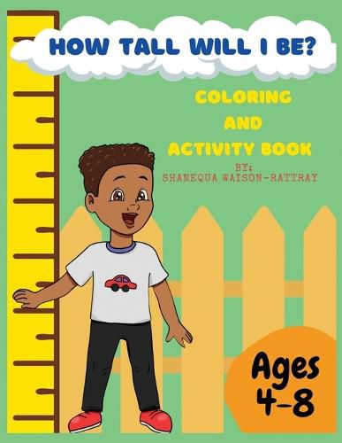 Cover image for How Tall Will I Be? Coloring and Activity Book