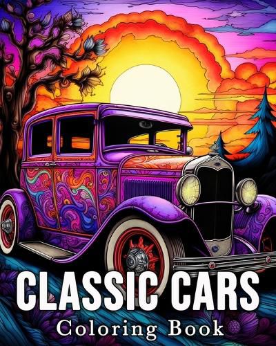 Cover image for Classic Cars Coloring book