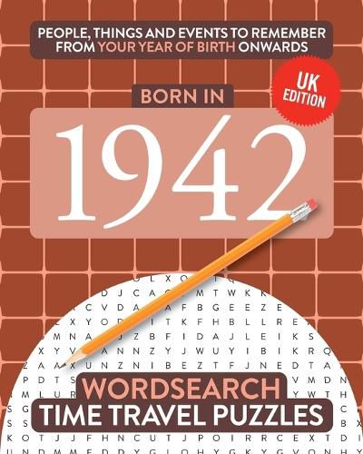 Cover image for Born in 1942: Your Life in Wordsearch Puzzles