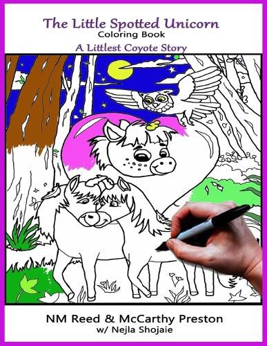 Cover image for The Little Spotted Unicorn(Coloring Book)