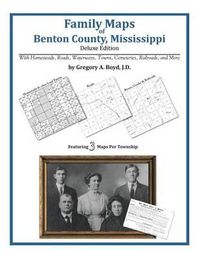 Cover image for Family Maps of Benton County, Mississippi