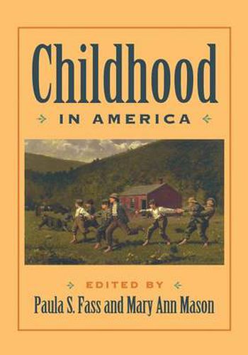 Cover image for Childhood in America