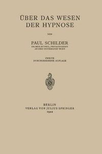 Cover image for UEber Das Wesen Der Hypnose