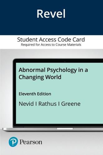 Cover image for Revel for Abnormal Psychology in a Changing World -- Access Card