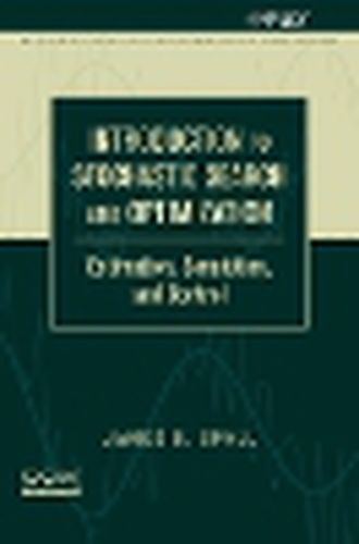 Cover image for Introduction to Stochastic Search and Optimization: Estimation, Simulation and Control