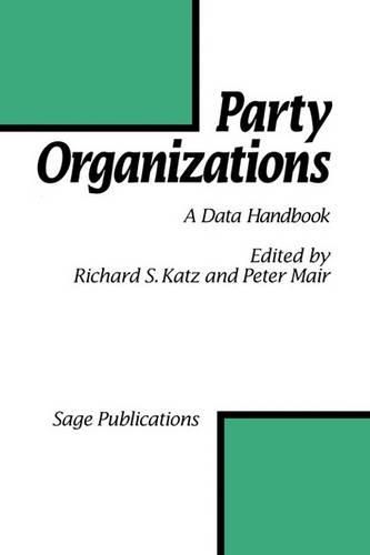 Cover image for Party Organizations: A Data Handbook