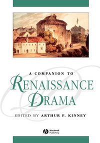 Cover image for A Companion to Renaissance Drama