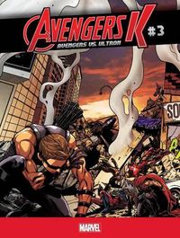 Cover image for Avengers K Avengers vs. Ultron 3