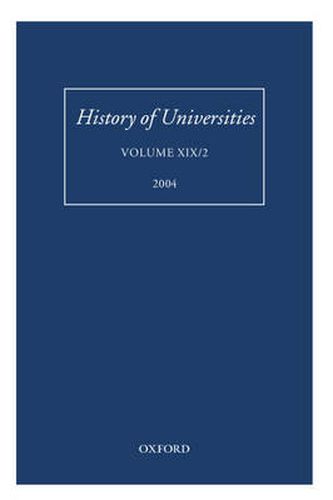 Cover image for History of Universities