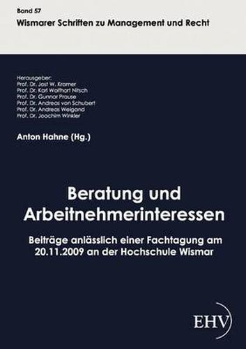 Cover image for Beratung und Arbeitnehmerinteressen