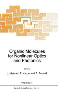 Cover image for Organic Molecules for Nonlinear Optics and Photonics