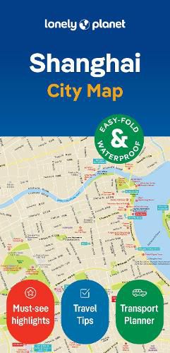 Lonely Planet Shanghai City Map