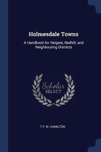 Cover image for Holmesdale Towns: A Handbook for Reigate, Redhill, and Neighbouring Districts