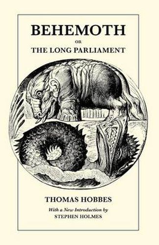 Cover image for Behemoth or the Long Parliament