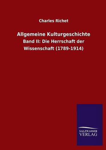 Cover image for Allgemeine Kulturgeschichte