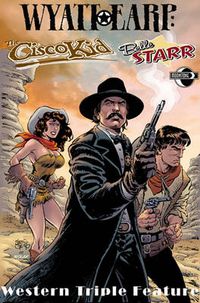 Cover image for Wild West Triple Feature: Wyatt Earp ,   The Cisco Kid ,  Belle Starr