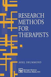 Cover image for Research Methods for Therapists