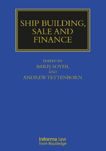 Cover image for Ship Building, Sale and Finance