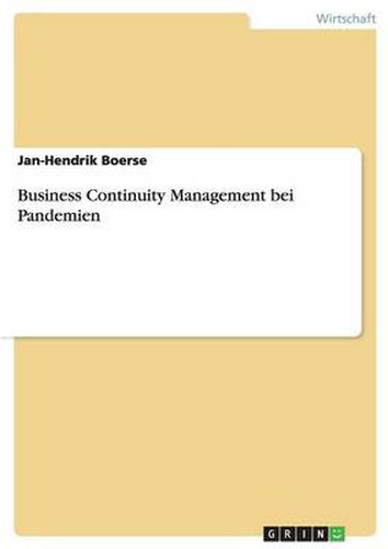 Cover image for Business Continuity Management bei Pandemien