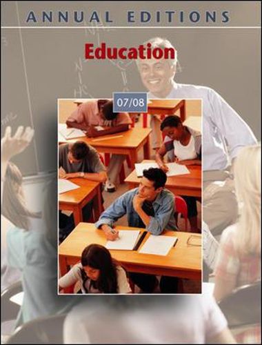 Cover image for Annual Editions: Education 07/08